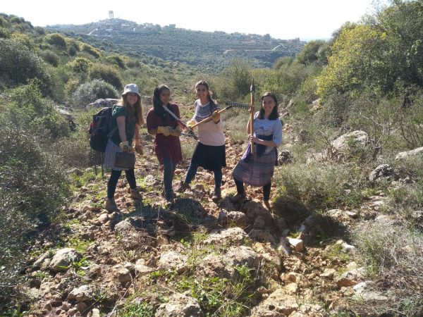 פריצה צביעה וחניכה שביל חדש במבוא דותן שביל האחווה_4